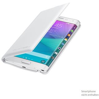 Samsung EF-WN915B Leder Flip-Cover für Samsung Galaxy Note 4