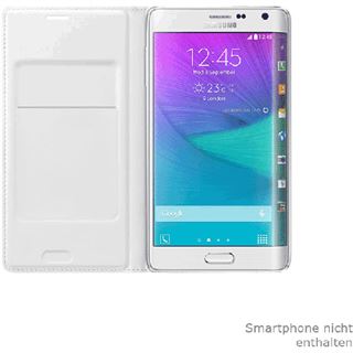 Samsung EF-WN915B Leder Flip-Cover für Samsung Galaxy Note 4