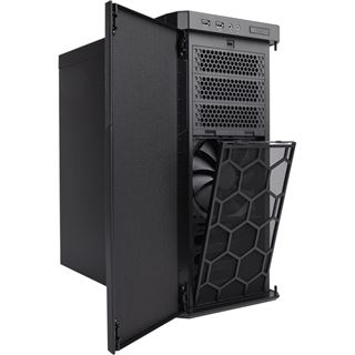 Corsair Carbide 330R Blackout Edition gedämmt Midi Tower ohne