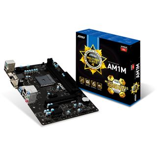 MSI AM1M SoC So.AM1 Single Channel DDR3 mATX Retail
