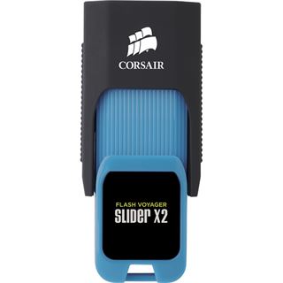 32 GB Corsair Voyager Slider X2 schwarz/blau USB 3.0