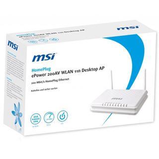 MSI MEGA ePower 200AV+ 11n Desktop AP