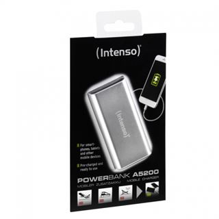 Intenso Powerbank Alu A5200 5200 mAh silber