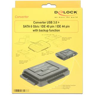 DeLOCK Converter USB 3.0 ext.> SATA 22-Pin
