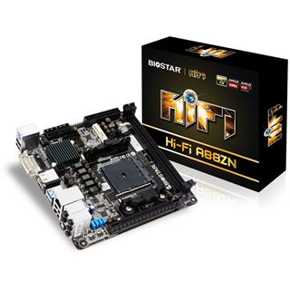 Biostar Hi-Fi A88ZN AMD A88X So.FM2+ Dual Channel DDR3 Mini-ITX Retail