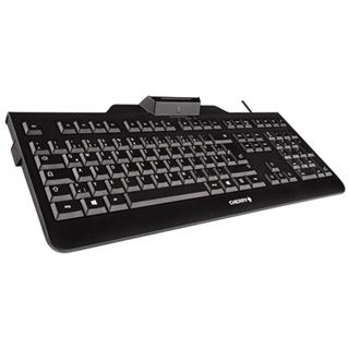 CHERRY KC 1000 SC USB Deutsch schwarz (kabelgebunden)