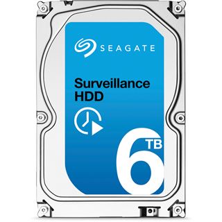 6TB Seagate Surveillance HDD ST6000VX0001 128MB 3.5" (8.9cm)