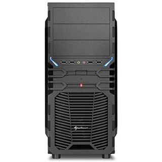 Sharkoon VG4-S Midi Tower ohne Netzteil schwarz