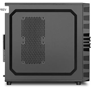 Sharkoon VG4-S Midi Tower ohne Netzteil schwarz