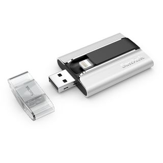16 GB SanDisk iXpand grau USB 2.0 und Lightning