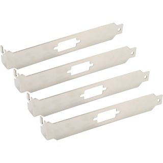 InLine Slotblech, zur Befestigung von 9pol. Sub D Stecker oder