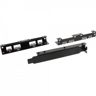 InLine HDD Slotblech, 2x 6,35cm (2,5") HDD zu PCI-Slot, mit