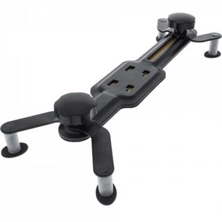 InLine iPad / Tablet Standfu&szlig; mit Schwanenhals, Aluminium /