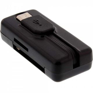 InLine OTG Dual Flex microUSB extern Multi Slot Kartenleser