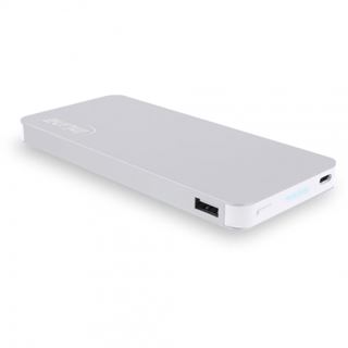 InLine USB Zusatzakku PowerBank 10000mAh silber