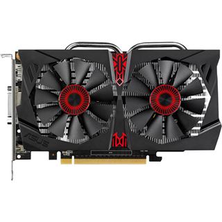 4GB Asus GeForce GTX 750 Ti Strix OC Aktiv PCIe 3.0 x16 (Retail)