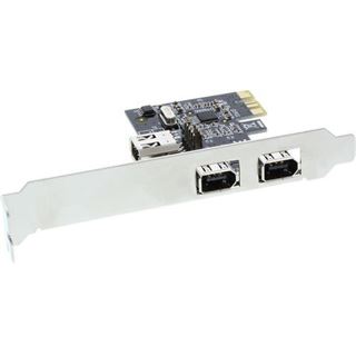 InLine 76614C 3 Port PCIe inkl. Low Profile Slotblech / Low Profile