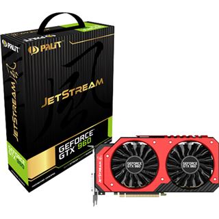 4GB Palit GeForce GTX 960 JetStream Aktiv PCIe 3.0 x16 (Retail)