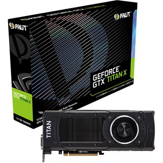 12GB Palit GeForce GTX Titan X Aktiv PCIe 3.0 x16 (Retail)