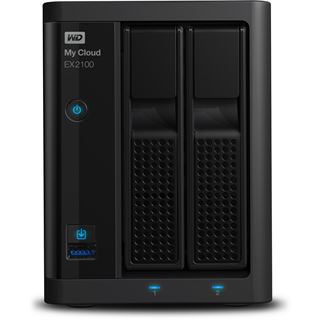 WD My Cloud EX2100 ohne Festplatten