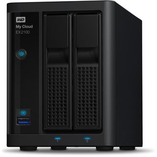 WD My Cloud EX2100 ohne Festplatten