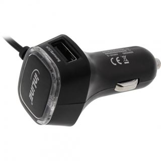 InLine USB KFZ Ladegerät Stromadapter, 12/24VDC zu 5V / 3.1A ,