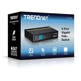 Trendnet 5-Port Gigabit PoE+ Switch