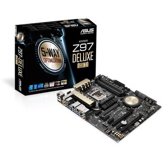 Asus Z97-Deluxe/USB 3.1 Intel Z97 So.1150 Dual Channel DDR3 ATX Retail